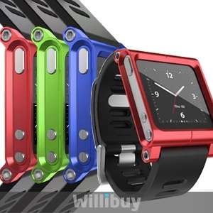 Multi Touch Wristwatch/Watch Kits for iPod Nano 6 High Tech Aluminum 
