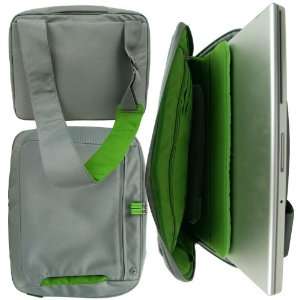   Quality Belkin Deluxe Laptop Messenger Bag Dove/Green 