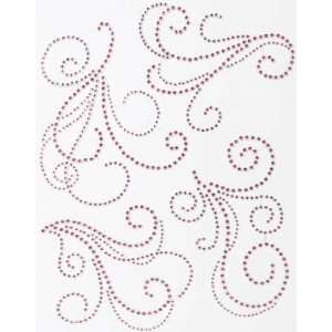  Prima Flowers Say It In Crystals Swirl Embellishments 