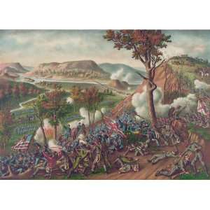  History Poster   Battle of Missionary Ridge   fought November 23 25 