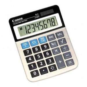  Portable Display Calculator, 4 1/32Wx5 1/4Dx1 13/16H, PM 