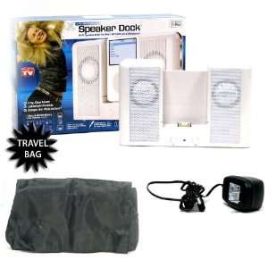  iPod Speaker Docking Station w/ travel bag  Players 