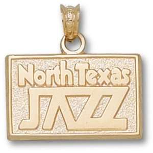  University of North Texas Jazz Logo Pendant (14kt) Sports 