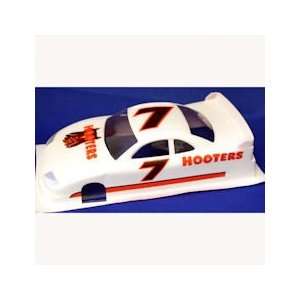  Beach Customs   #7 Hooters Painted Body, 4 Inch (Slot Cars 