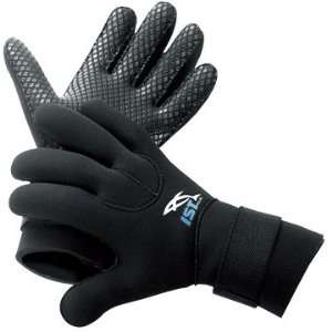   dry diving gloves, elastic strap, smooth skin cuff