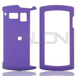 Purple Rubber Hard Case Cover Sanyo Incognito SCP 6760  