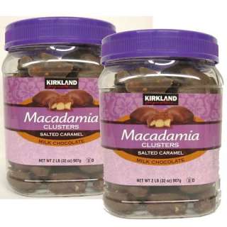 Chocolate Caramel Macadamia Nut Clusters Candy 4LBS  