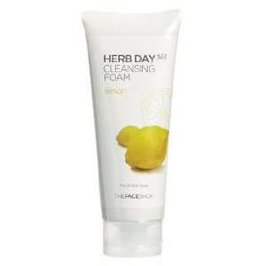 The Face Shop   Herb Day Cleansing Cleansing Foam (Lemon)170ml /Made 