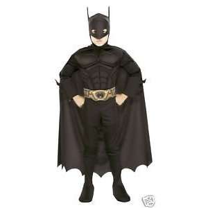  Rubies Batman The Dark Knight Muscle Chest Boys Costume 