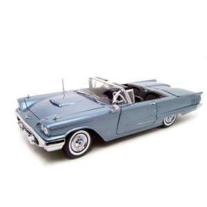  1960 FORD THUNDERBIRD HT BLUE 118 DIECAST MODEL Toys 