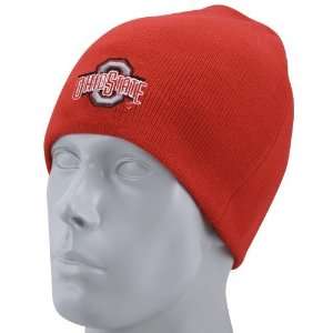  Ohio State Buckeyes Scarlet University Knit Beanie Cap 
