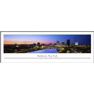  Rochester, New York Panoramic View Framed Print