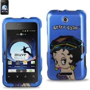   ZTE SCORE (X500) (Blue Biker Betty) (B26) Cell Phones & Accessories