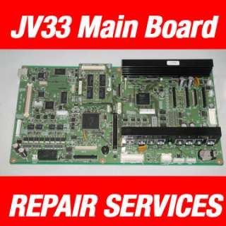 Is your JV33 Main board damaged? Instead of paying $2500+ for a new 