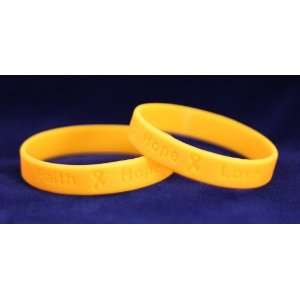   Ribbon Silicone Bracelet   Child Size (50 Bracelets) 