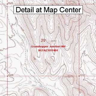   Quadrangle Map   Grasshopper Junction NW, Arizona (Folded/Waterproof
