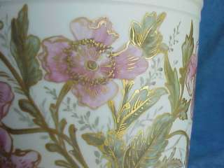 HUGE Antique Haviland Limoges CFH GDM Rose Cache Pot Jardenier Vase 