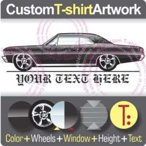 Custom T shirt for 67 1967 Chevelle SS 396 Malibu fans  