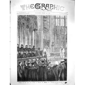   1878 Funeral King George Hanover Windsor Chapel London