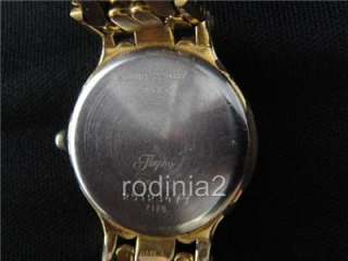Pre owned Ladies Longines Flagship Gold Plated Quartz wrist watch Fair 