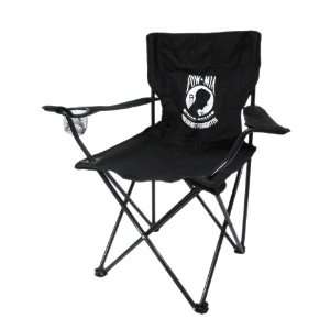  POW / MIA Logo Folding Camping Chair Not Forgotten