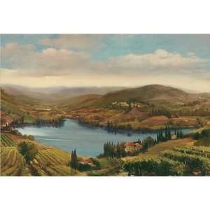 Provence Vineyard Art on Canvas Home Accent FFM10542AC  