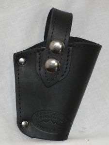 BARSONY BLACK LEATHER HOLSTER COLT 380 MUSTANG PONY  