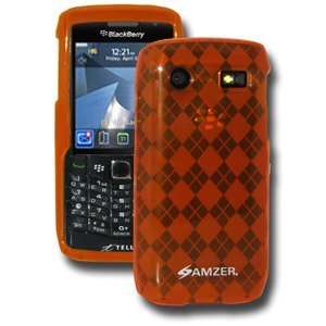  High Quality New Amzer Luxe Argyle Skin Case Orange For 