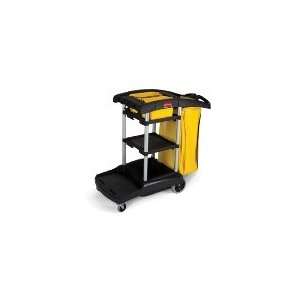  Rubbermaid   High Capacity Cleaning Cart w/ Accessory 