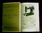 WHITE ROTARY TREADLE SEWING MACHINE INSTRUCTION BOOK 11
