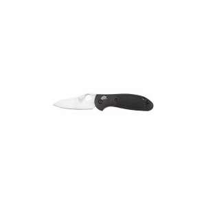  BENCHMADE 555HG Folding Knife,Sheepsfoot,2 15/16In L,Blk 