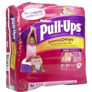  Huggies Pull Ups Learning Designs Training Pants for Girls 