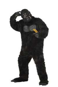 Gorilla Full Suit Adult Halloween Costume  