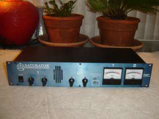   Saturator, 2 Channel, Tube Warmth for Digital Recording, Vintage Rack