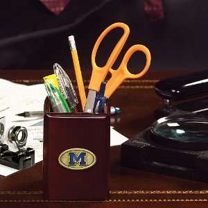  Memory Company Michigan Wolverines Pencil Holder Sports 