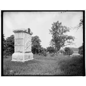 The Peach Orchard,3rd Mich. Infantry Monument,Gettysburg 