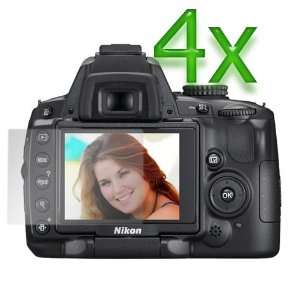  GTMax 4 x Clear LCD Screen Protector   3.1 Inch for Nikon 