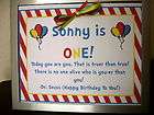 Dr Seuss Cat in the Hat Baby Shower Birthday Party Invitations