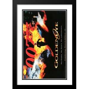 Goldeneye 20x26 Framed and Double Matted Movie Poster   Style D   1995 