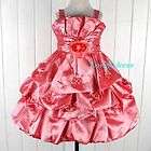 NEW Flower Girl Wedding Pageant Party Dress Outfit Children Wears Sets 