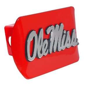  Mississippi Ole Miss Red Hitch Cover Automotive
