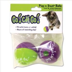 Our Pets CT 10169 Go Cat Go Play N Treat Twin Pack Cat Toy  
