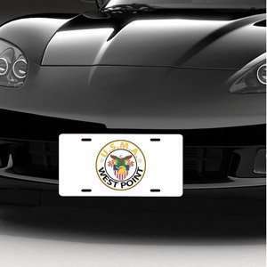  Army West Point   Circular LICENSE PLATE Automotive