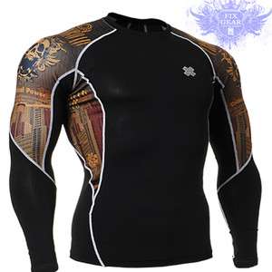   BASE LAYER TOP long sleeve shirts tight under skin sports gear  