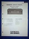 onkyo m 5140p power amplifier service manual original version good 