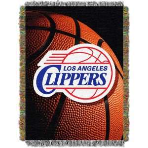  Los Angeles Clippers Woven Tapestry Blanket Sports 