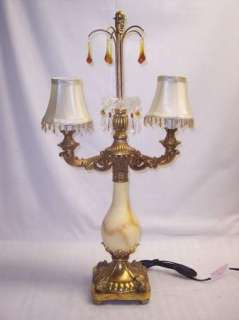 GREAT EUROPEAN STYLE CANDELABRA TABLE LAMP  