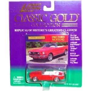   Gold Collection   1965 Ford Mustang (Red Convertible) Toys & Games