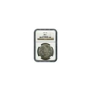  Certified Morgan Silver Dollar 1893 MS61 NGC Toys & Games