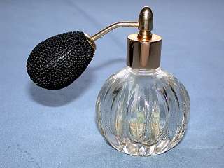   Elegant Vintage Crystal Glass Perfume Atomizer Bottle ~L@@K~  